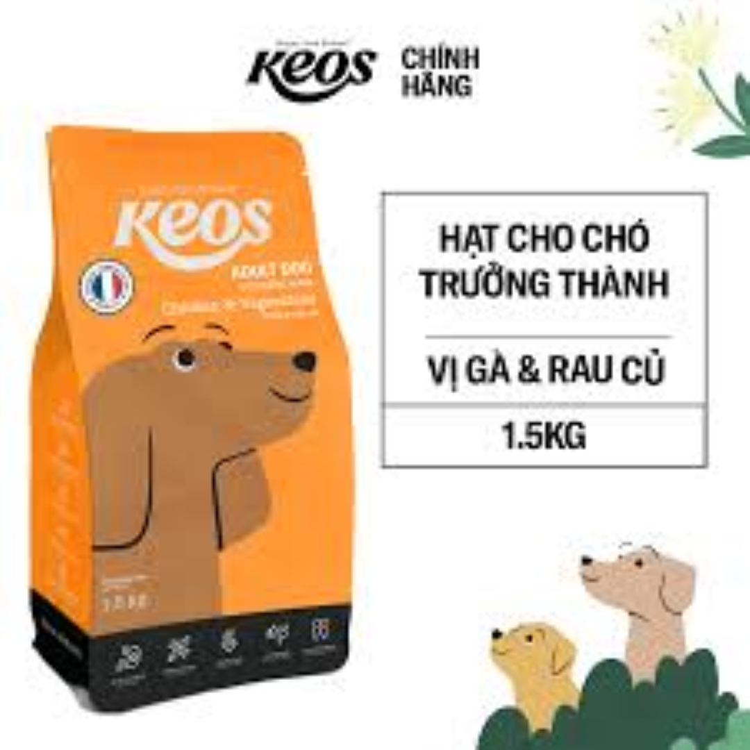 KEOS DOG ADULT CHICKEN N VEGETABLE 20KG